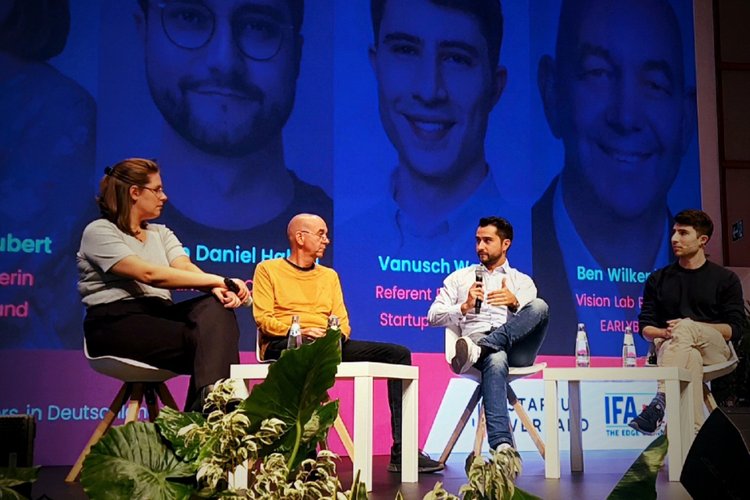 Startupverband panel at IFA